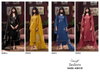 Jasleen 4292 By Ganga Russian Silk Designer Salwar Suits Wholesalers In Surat